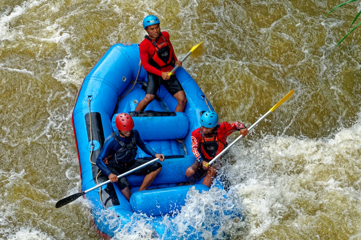 Rafting on the Vjosa River in Albania